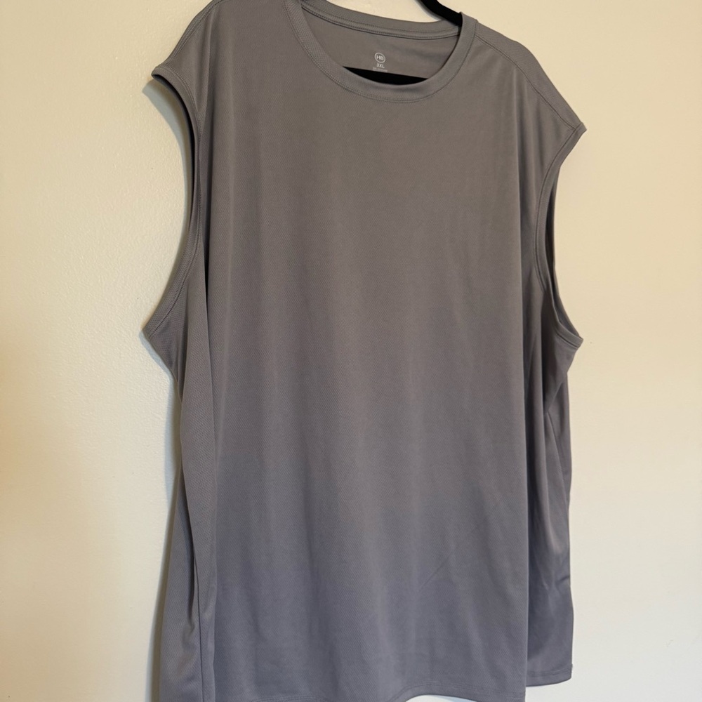 HB | Men's Gray Sleeveless Tank Top - Picture 2 of 5